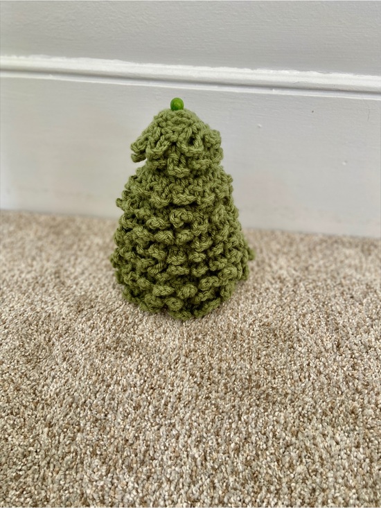 Handmade Other - Handmade Crochet Christmas Tree Light Green Holiday Decorations